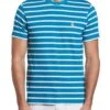 Original Penguin Blue Breton Stripe T-Shirt