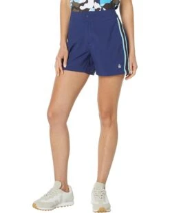 Original Penguin Golf Flat Front Shorts With Elastic Back Waist