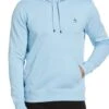 Original Penguin Blue Sticker Pete Pullover Hoodie In Cerulean