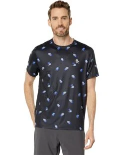 Original Penguin Golf Performance Heritage Print Tennis Tee