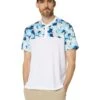 Original Penguin Golf Performance Layered Tennis Ball Print Henley