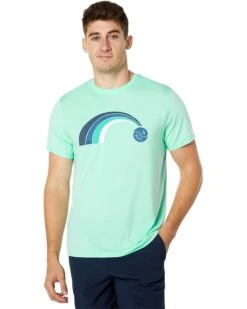 Original Penguin Golf Performance Graph Print Short Sleeve Crew Tee