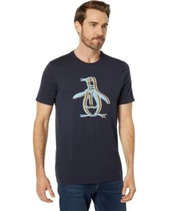 Original Penguin Knit Graph Tee 3-D Pete