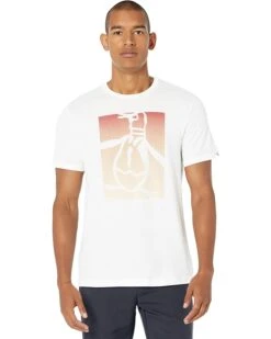 Original Penguin Logo Short Sleeve Ombre Pete Tee