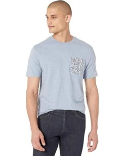 Original Penguin Short Sleeve Floral Pocket Tee