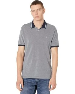 Original Penguin Knit Organic Short Sleeve Polo Birdseye