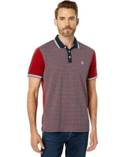 Original Penguin Knit Polo Jacqaurd Front