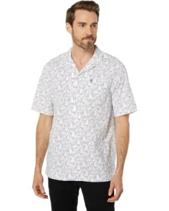 Original Penguin Woven Short Sleeve All Over Print Penguins