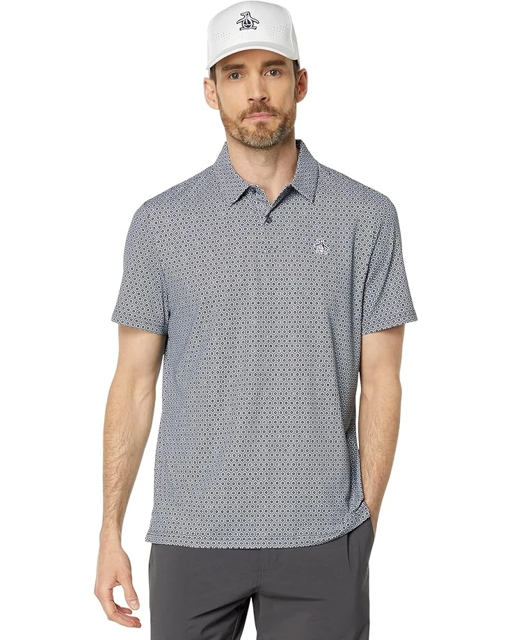 Original Penguin Golf All Over Heritage Floral Geo Print Polo 3 Original Penguin Golf All Over Heritage Floral Geo Print Polo