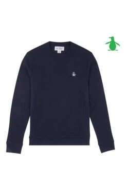 Original Penguin Dark Sapphire Black Sticker Pete Sweatshirt -Original Penguin A95328s3