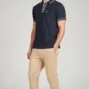 Original Penguin Blue Earl Short Sleeve Polo Shirt