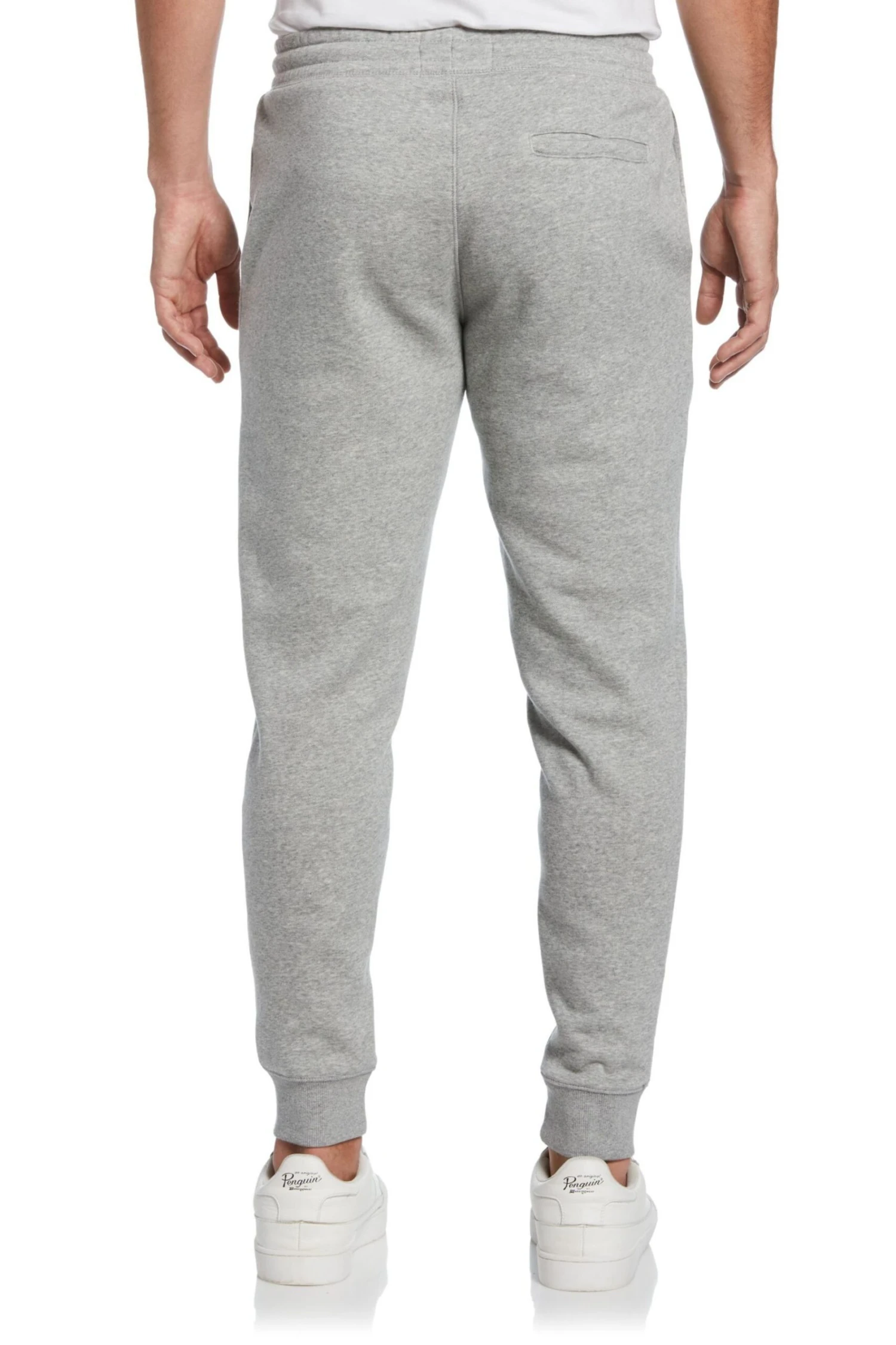 Original Penguin Grey Sticker Pete Joggers 4 Original Penguin Grey Sticker Pete Joggers - Image 2