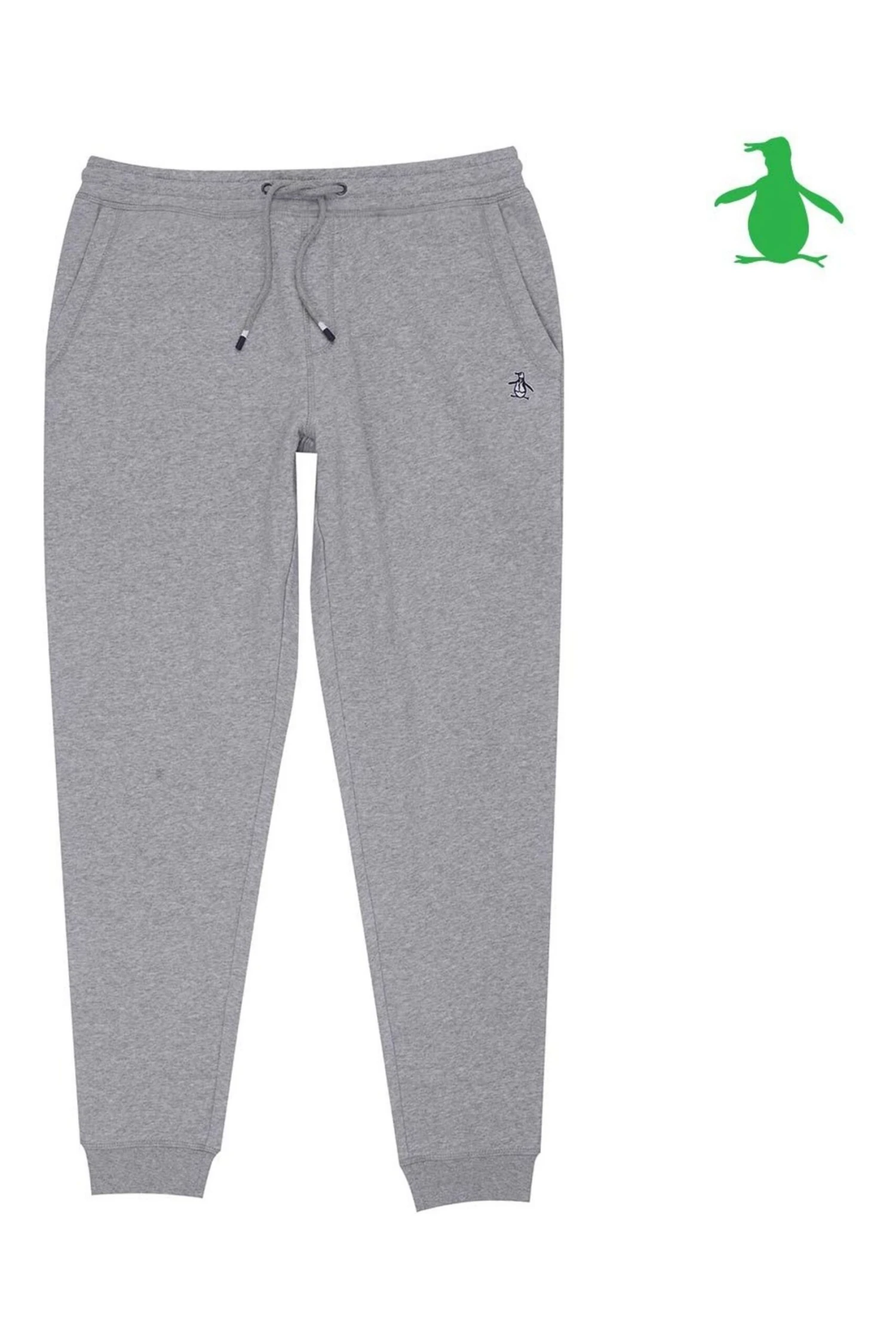 Original Penguin Grey Sticker Pete Joggers 5 Original Penguin Grey Sticker Pete Joggers - Image 3