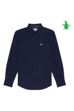 Original Penguin Dark Sapphire Blue Oxford Shirt -Original Penguin D22470s4