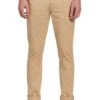 Original Penguin Slim Fit Light Brown Chinos In Travertine