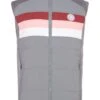 Original Penguin Grey Golf Insulated Mixed Media Vest