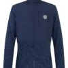 Original Penguin Blue Golf Colourblock Thermal Fleece