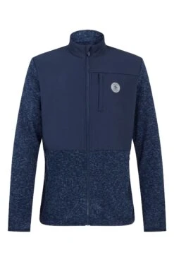 Original Penguin Blue Golf Colourblock Thermal Fleece