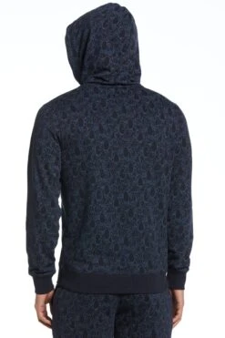 Original Penguin Dark Blue Sapphire All Over Print Hoodie -Original Penguin D48716s3