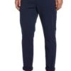 Original Penguin Dark Blue Sapphire Stretch Cotton Twill Trousers -Original Penguin D48724s