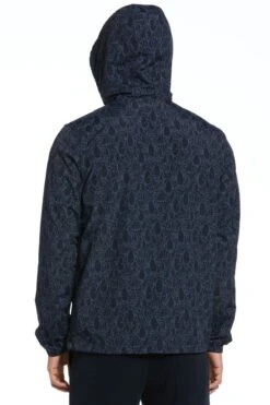 Original Penguin Dark Blue Sapphire Nylon Hooded Jacket -Original Penguin D48732s4