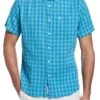 Original Penguin Blue Short Sleeve Seersucker Shirt