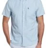 Original Penguin Blue Short Sleeves Oxford Shirt -Original Penguin D89134s