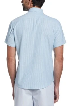 Original Penguin Blue Short Sleeves Oxford Shirt -Original Penguin D89134s2