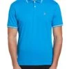 Original Penguin Blue Premium Interlock Polo -Original Penguin D89158s