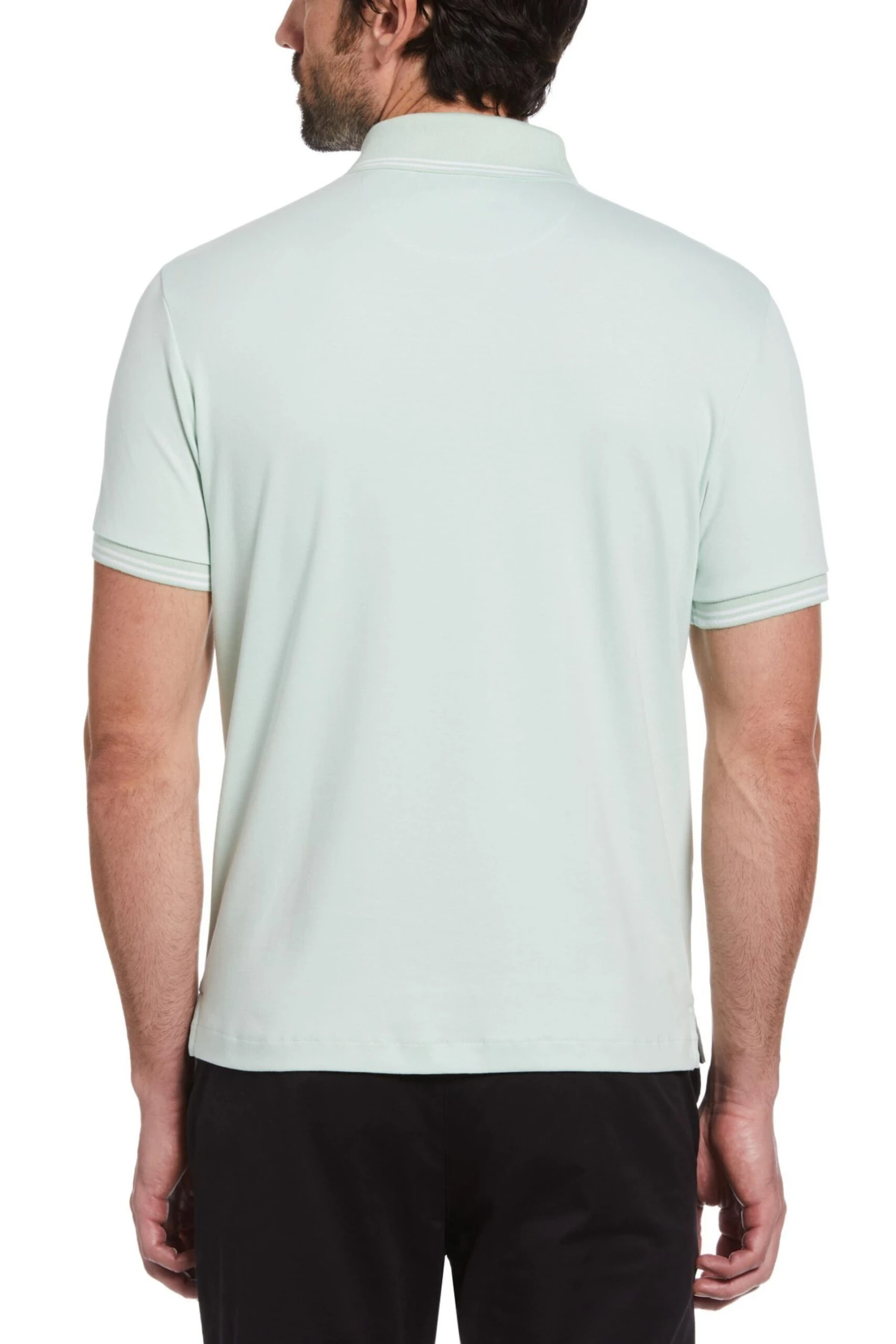 Original Penguin Green Premium Interlock Polo 4 Original Penguin Green Premium Interlock Polo - Image 2