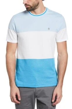 Original Penguin White Birdseye Fashion T-Shirt