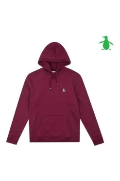 Original Penguin Red Sticker Pete Pullover Hoodie -Original Penguin D89171s3