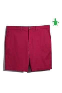 Original Penguin Red Basic Chino Shorts -Original Penguin D89175s3