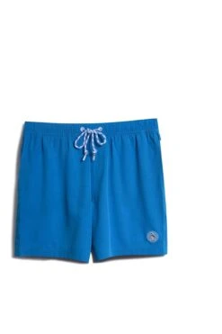 Original Penguin Poly Stretch Swim Shorts In Blue 9 Original Penguin Poly Stretch Swim Shorts In Blue -Original Penguin D89200s4