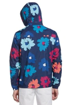 Original Penguin Flower Print Jacket Dress In Blue -Original Penguin D89201s3