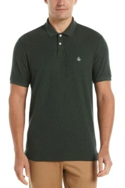 Original Penguin Daddy Pique Polo In Grey