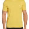Original Penguin Pin Point T-Shirt In Yellow