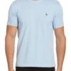 Original Penguin Pin Point T-Shirt In Cerulean Blue