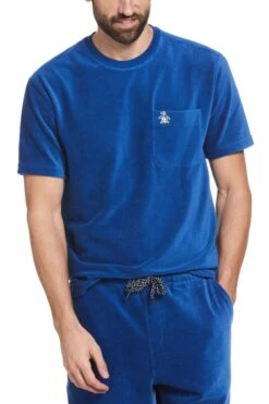 Original Penguin Blue Corduroy T-Shirt
