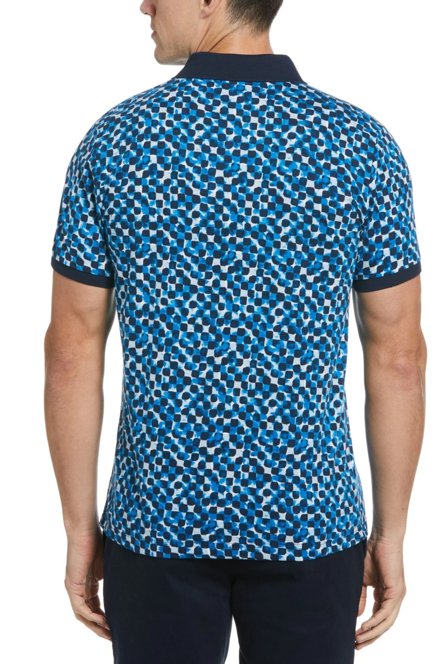 Original Penguin Blue Premium Cotton Polo Shirt 4 Original Penguin Blue Premium Cotton Polo Shirt - Image 2