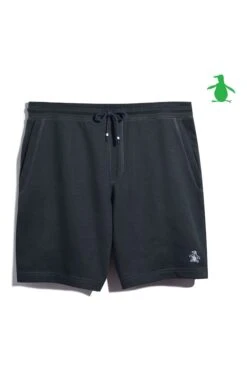 Original Penguin Grey Sticker Pete Fleece Shorts -Original Penguin D89228s4