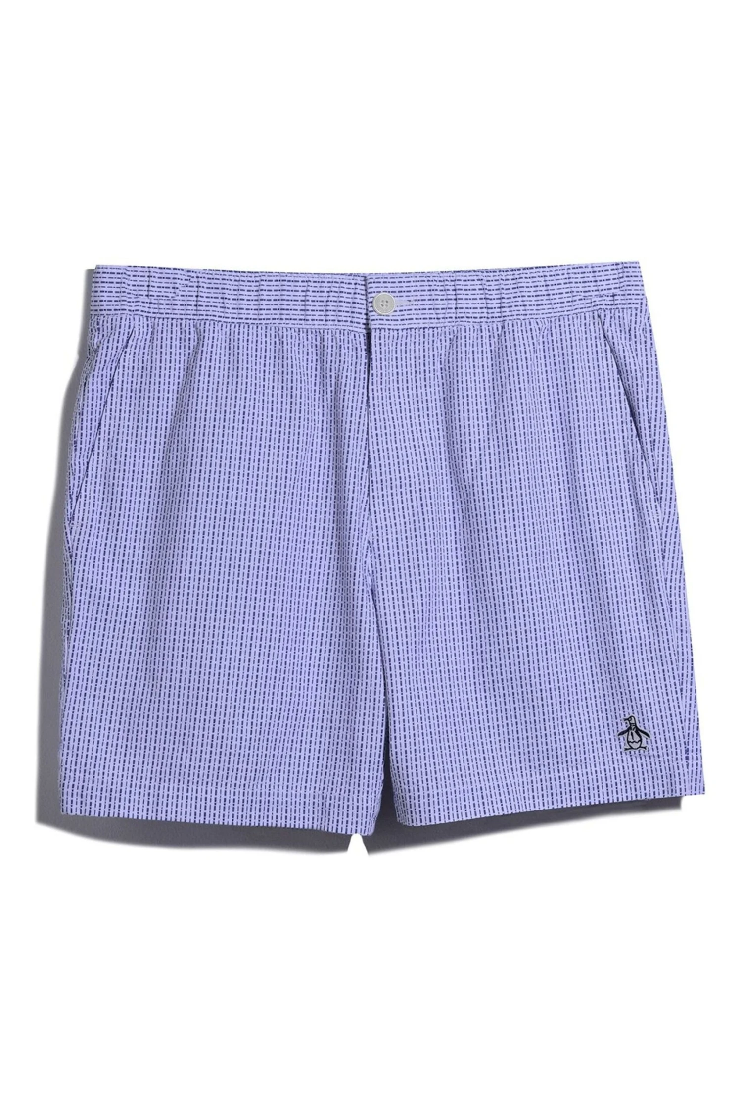 Original Penguin Blue Dobby Shorts 6 Original Penguin Blue Dobby Shorts - Image 4