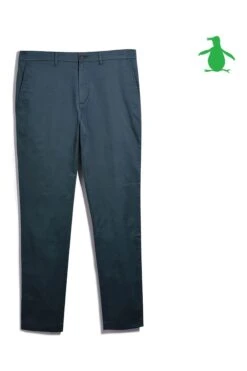 Original Penguin Grey Basic Chino Trousers -Original Penguin D89231s3