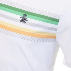 Original Penguin Golf Coastal Ombre Print Polo Shirt -Original Penguin Original Penguin Golf Coastal Ombre Print Polo Shirt OGKSD014 118 3