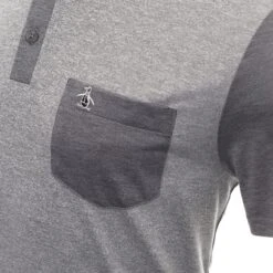 Original Penguin Golf Colour Block Shirt -Original Penguin Original Penguin Golf Colour Block Shirt OGKSC0B4 001 3