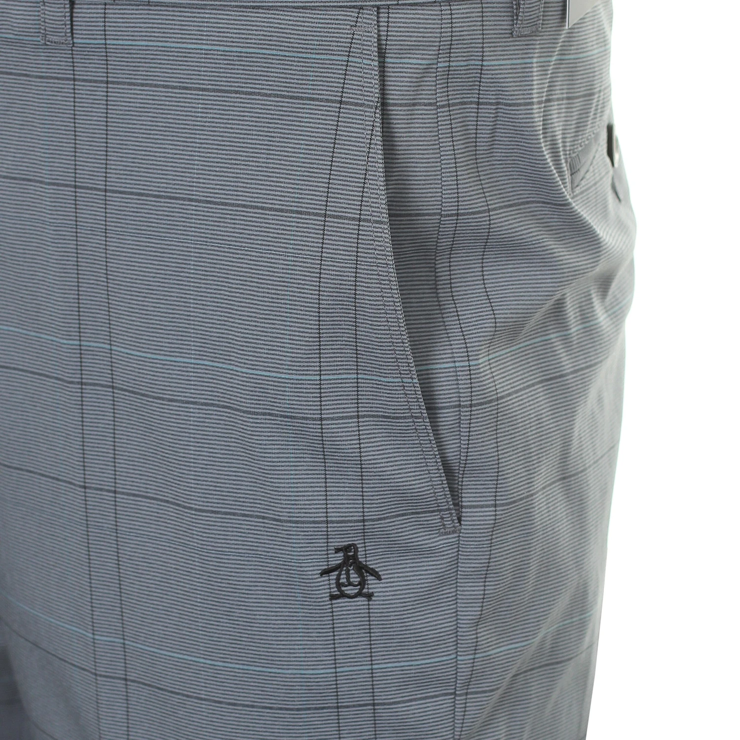Original Penguin Golf End On End Plaid Trousers 4 Original Penguin Golf End On End Plaid Trousers - Image 3