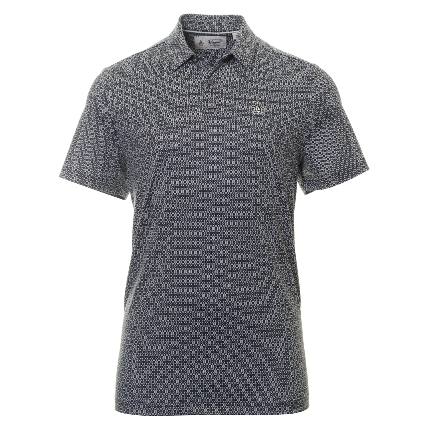 Original Penguin Golf Heritage Floral Geo Print Polo Shirt 3 Original Penguin Golf Heritage Floral Geo Print Polo Shirt