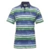 Original Penguin Golf Original Resort Stripe Print Polo Shirt -Original Penguin Original Penguin Golf Original Resort Stripe Print Polo Shirt OGKSD012 401 1
