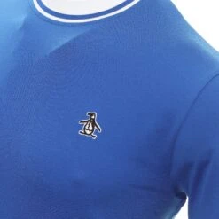 Original Penguin Golf Pima Cotton Blocked Tee -Original Penguin Original Penguin Golf Pima Cotton Blocked Tee OGKSC0B3 470