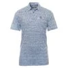 Original Penguin Golf Retro Wave Print Polo Shirt -Original Penguin Original Penguin Golf Retro Wave Print Polo Shirt OGKSD017 417 1